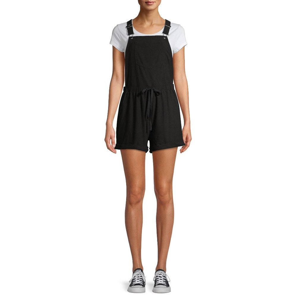 Women’s Short Drawstring Overalls from No Boundaries